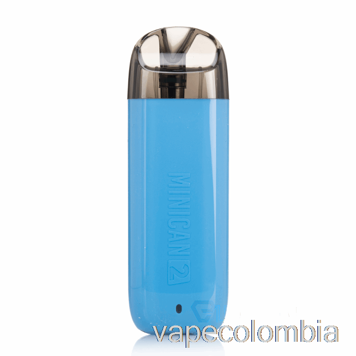 Kit Vape Completo Aspire Minican 2 Pod System Azul Cielo